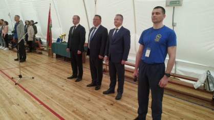 Дан официальный старт Республиканской спартакиаде работников здравоохранения, ФСК «Санитас» среди ППО, находящихся на профобслуживании в РК БПРЗ