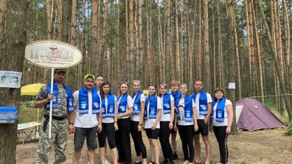 Команда медиков из Березы заняла третье место в районном туристическом слете среди молодежи