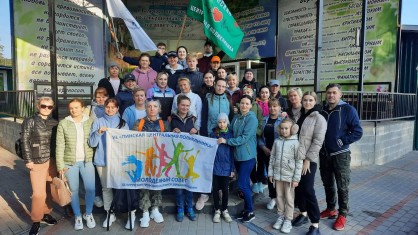 В Пинске состоялась семейная эковелопрогулка накануне значимых дат в календаре – Дня матери и Дня отца