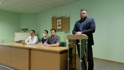 Специалисты областного комитета отраслевого профсоюза встречаются с коллективами учреждений здравоохранения области