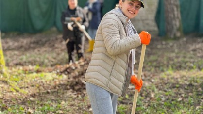 Работники территориальных организаций отраслевого профсоюза Гродненщины и Брестчины помогали наводить порядок в рекреационных зонах