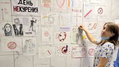 В детской областной больнице прошел конкурс рисунков, посвященный Всемирному дню некурения