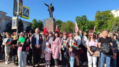 Учреждения здравоохранения области принимают участие в торжественных митингам посвященных Дню победы в Великой отечественной войне (ФОТОФАКТ)