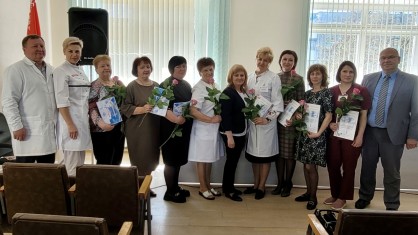 Праздничный концерт с поздравлениями организовали в Пружанской райбольнице для медсестер