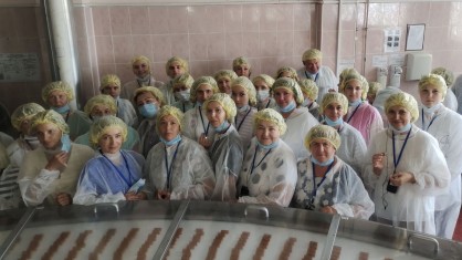 Медицинские работники Жабинковской больницы посетили одну из самых «вкусных» фабрик в Беларуси