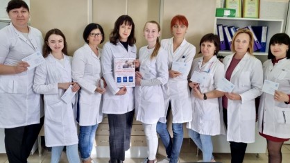 Медицинские работники Брестчины присоединились к Республиканским профсоюзным акциям по случаю Дня матери и Дня отца