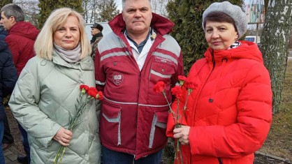 Профсоюзные активисты и медицинские работники Брестской области почтили память воинов-интернационалистов (ФОТОРЕПОРТАЖ)