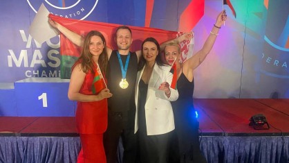 Врач Ляховичской районной больницы занял третье место на чемпионате мира по массажу в Греции